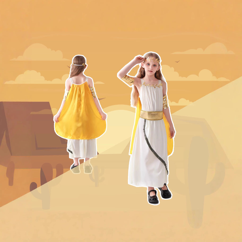 Cosplay Costume Children's Halloween Costume Egyptian Pharaoh Queen King Costume In Stock Factory