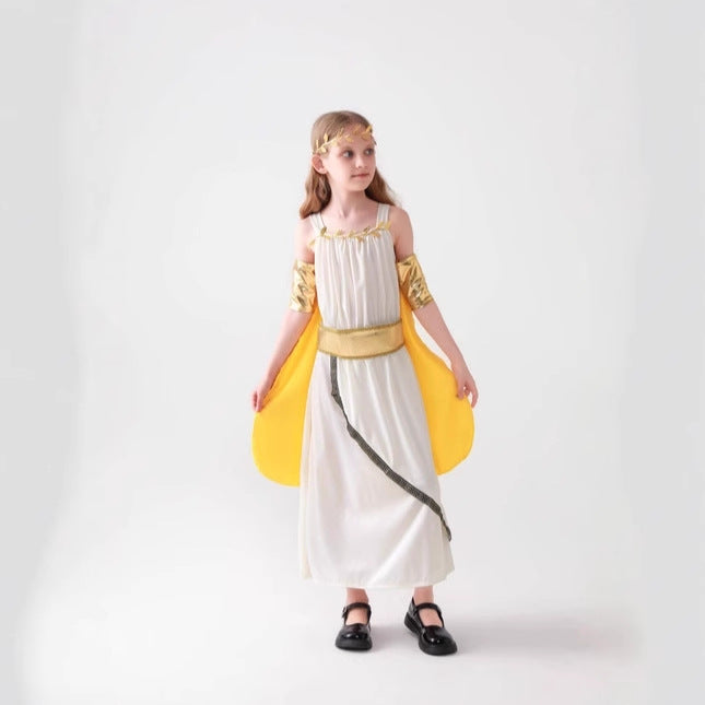 Cosplay Costume Children's Halloween Costume Egyptian Pharaoh Queen King Costume In Stock Factory