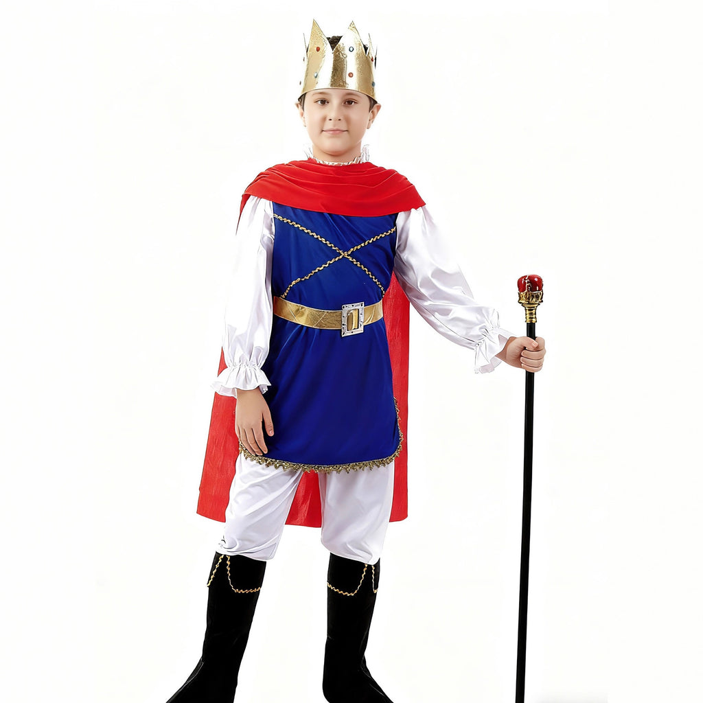Cosplay Costume Halloween Outfit Kids Prince Costume Festival Party Performance Wear Ready